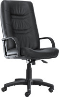 Кресло офисное Белс Министр PLN SP / 400149-01/SPA (натуральная кожа, черный) - 