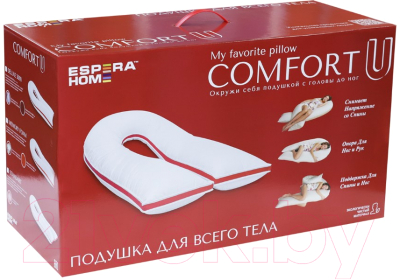 Подушка для сна Espera Comfort-u Standart ЕС-2033