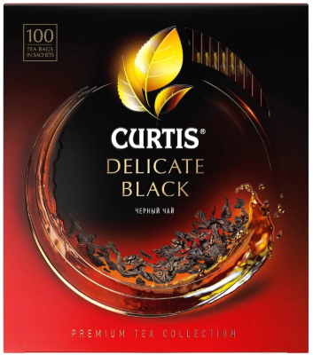Чай пакетированный Curtis Delicate Black / 101014 (100пак)