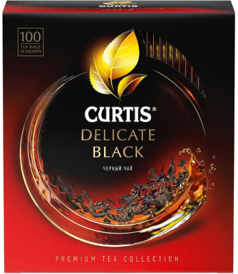 Чай пакетированный Curtis Delicate Black / 101014 (100пак)