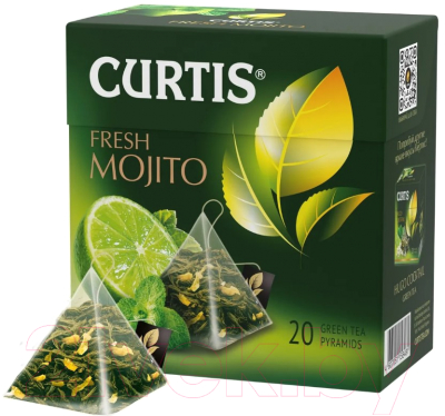 Чай пакетированный Curtis Fresh Mojito / 515100 (20пак)