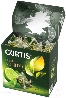 Чай пакетированный Curtis Fresh Mojito / 515100 (20пак)