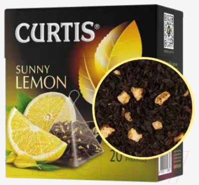 Чай пакетированный Curtis Sunny Lemon / 100667 (20пак)