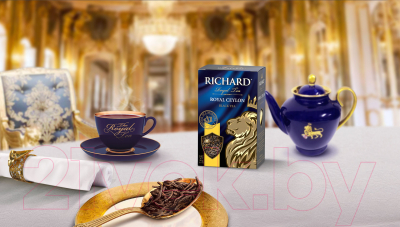 Чай листовой Richard Royal Ceylon / 610602 (90г)