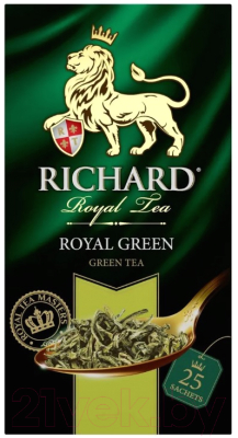 Чай пакетированный Richard Royal Green / 610650 (25пак)
