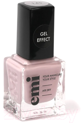 Лак для ногтей E.Mi Ультрастойкий Gel Effect Вечерний песок №145 (9мл)