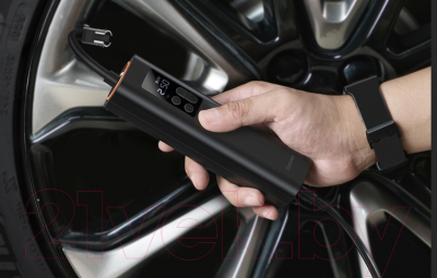 Изображение товара Автомобильный компрессор Baseus Super Mini Inflator Pump / CRCQ000001 (черный)
