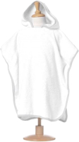 Полотенце с капюшоном Lilia Пончо детское 113x83 / Плп-113 (белый) - 