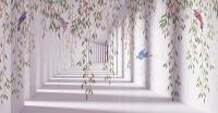 Фотообои листовые Citydecor Flower Tunnel 3D 5 (500x260) - 