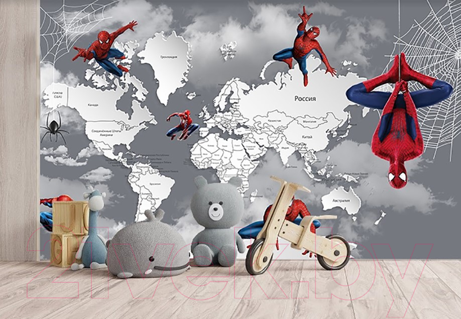 Фотообои листовые Citydecor Superhero Spiderman 1 (500x260) — фото 2