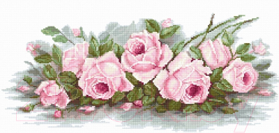 Набор для вышивания Luca-S Романтические розы / B2353