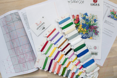 Набор для вышивания Luca-S Весенние цветы / B2386