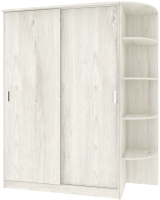Шкаф-купе Кортекс-мебель Лагуна ШК05-00 (дуб монтерей, правая консоль) - 
