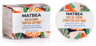 Изображение товара Крем для лица Matbea Гель Двойное увлажнение (50мл)