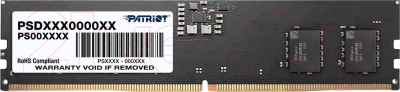 Оперативная память DDR5 Patriot Signature Line PSD516G480081
