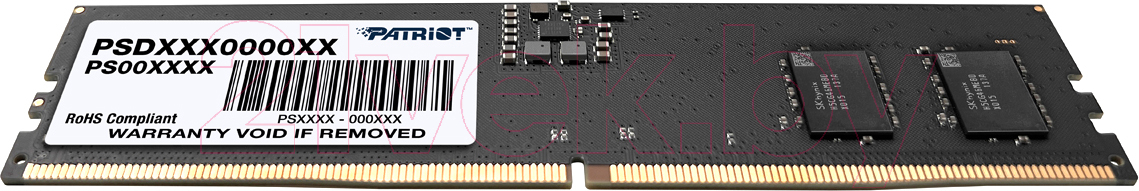 Оперативная память DDR5 Patriot Signature Line PSD516G480081