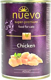 Влажный корм для кошек Nuevo Adult Chicken / 95105 (400г)