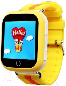 Умные часы детские Wise WG-KD02 (желтый)