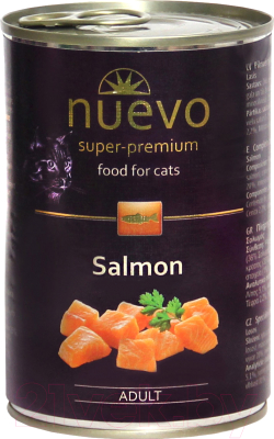Влажный корм для кошек Nuevo Salmon / 95102 (400г)