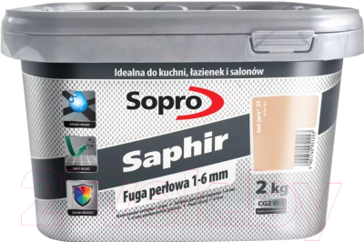 Фуга Sopro Saphir 9522/2 59 (2кг, коричневый бали)