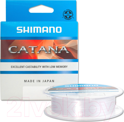 

Леска монофильная Shimano, Прозрачный, Catana Spinning 0.145мм 2.2кг / CATSPG10014