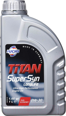 Моторное масло Fuchs Titan Supersyn Longlife 0W30 600889845 / 601425332 (1л)