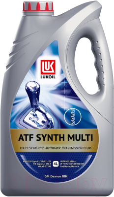 Трансмиссионное масло Лукойл Atf Synth Multi 1610384 (4л)