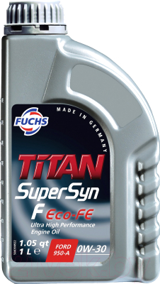 Моторное масло Fuchs Titan Supersyn F Eco-FE 0W30 / 601223389 (1л)