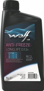 Антифриз WOLF G12+ Anti-Freeze Longlife концентрат / 50001/1 (1л, красный)