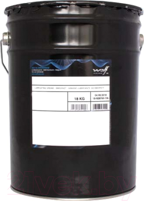 Смазка техническая WOLF Lithium Grease EPA / 9140/18 (18кг)