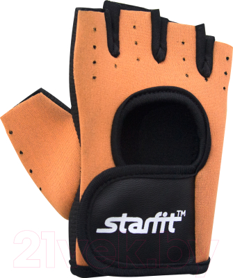 Перчатки для фитнеса Starfit SU-107 (M, песочный/черный)