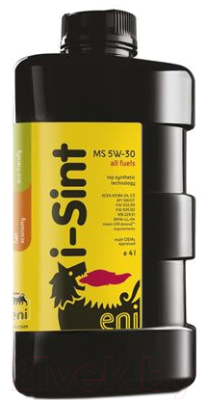 

Моторное масло Eni, I-Sint MS 5W30