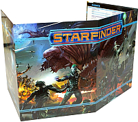 Дополнение к настольной игре Мир Хобби Starfinder. Ширма ведущего - 