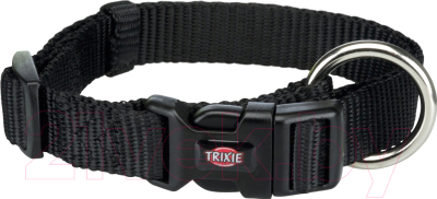 Ошейник Trixie Premium Collar 201601 (M/L, чёрный)