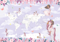 

Фотообои листовые Citydecor, Princess 13 с защитным покрытием