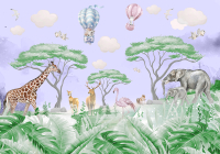 

Фотообои листовые Citydecor, Детский сюжет 4 с защитным покрытием