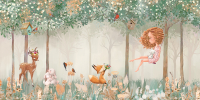 

Фотообои листовые Citydecor, Magic Forest 10 с защитным покрытием