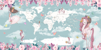 

Фотообои листовые Citydecor, Princess 9 с защитным покрытием