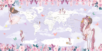 

Фотообои листовые Citydecor, Princess 13 с защитным покрытием