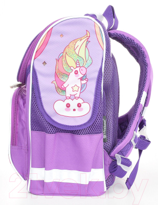 Школьный рюкзак Schoolformat Basic Fairytale Unicorn РЮКЖК-СКЕ (сиреневый)