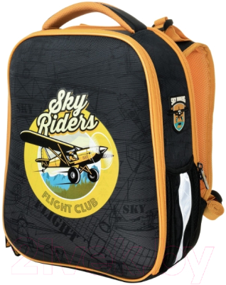 Школьный рюкзак Schoolformat 2А4 Sky Rider РЮКЖК2А4-САР (серый)