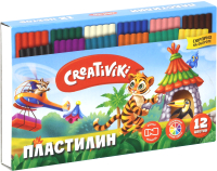 

Пластилин Creativiki, ПЛ12КР