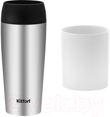 Термокружка Kitfort KT-1224-2 (белый)