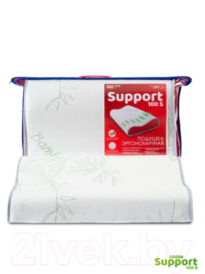 Подушка для сна Espera Memory Foam Support 100S / ППУ - 5981 (50x30)