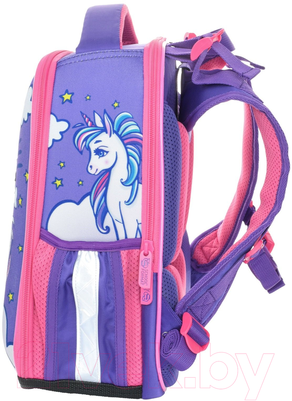 Школьный рюкзак Schoolformat Ergonomic 2А4М Little Unicorn РЮКЖК2А4М-ЛЮН