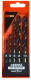 Набор сверл Yourtools По дереву 4/5/6/8/10мм (5шт) - 
