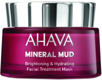 Маска для лица кремовая Ahava Mineral Mud Masks увлажняющая придающая сияние (50мл) - 