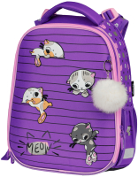 Школьный рюкзак Berlingo Expert Max Kittens lilac / RU07134L - 