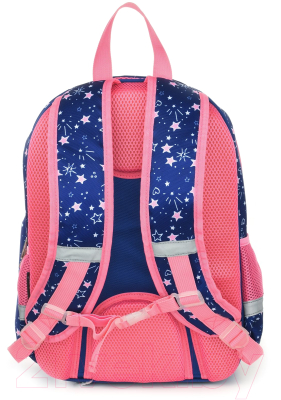 Школьный рюкзак Schoolformat Soft 2 + Heatrs And Stars РЮКМ2П-ХНС (синий)