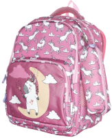 Школьный рюкзак Schoolformat Soft 2 + Little Unicorn РЮКМ2П-ЛЛЮ (розовый) - 